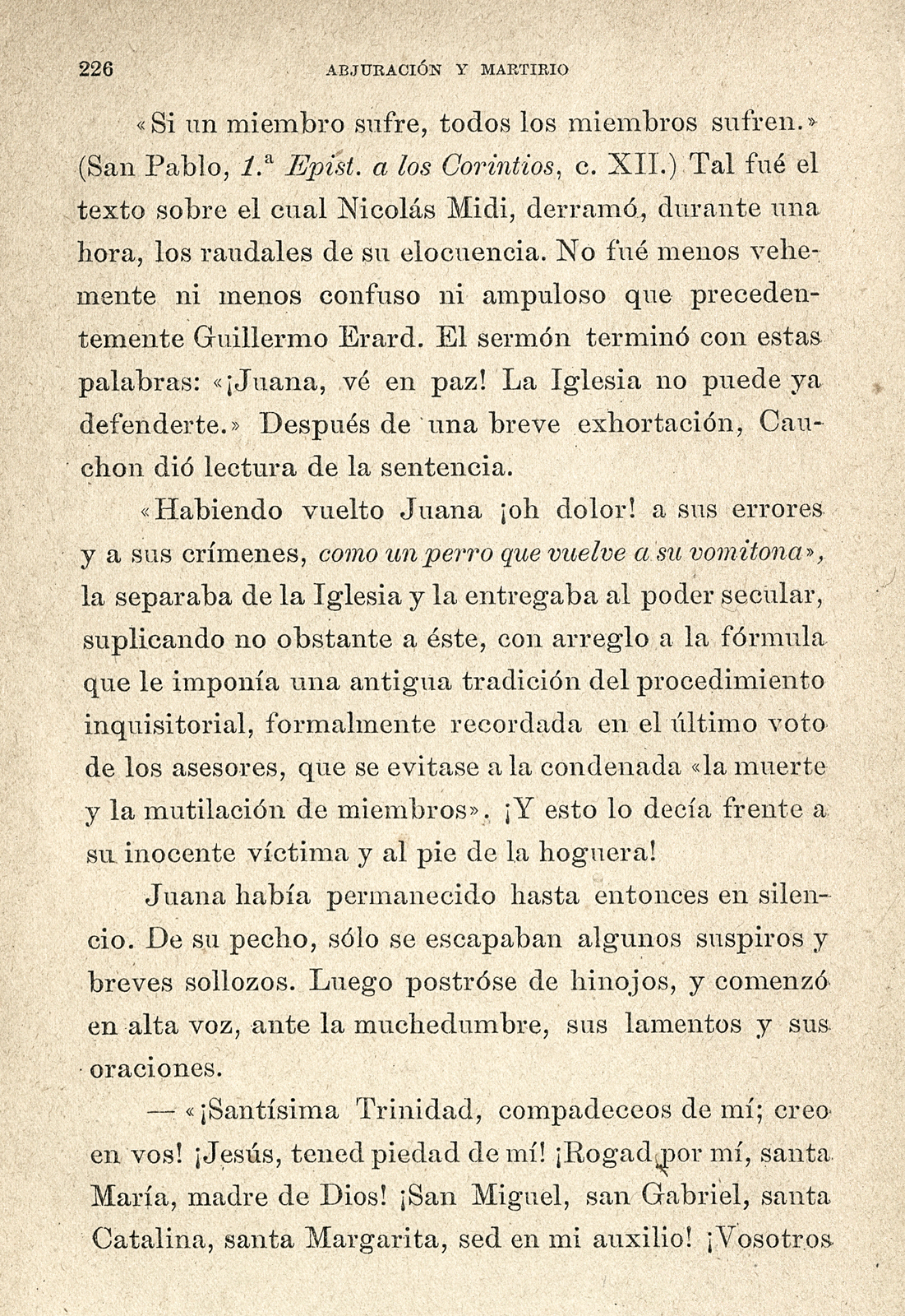 Juana de Arco, infancia, proezas y martirio de la doncella de Orléans...