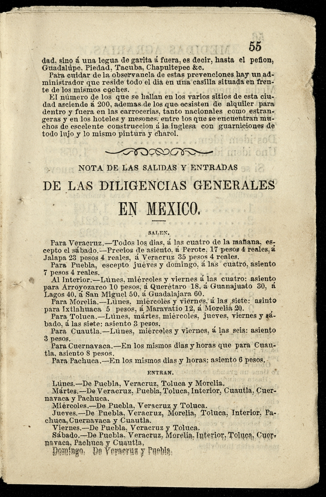Calendario de M Murguia para el año bisiesto 1852.