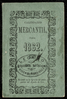 Calendario mercantil para 1862. <br /><br />
Propiedad de M. Murguia.