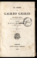 Opere Complete di Galileo Galilei... <br /><br />
Tomo I